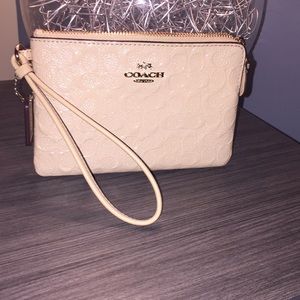 Nude Coach Wristlet !!